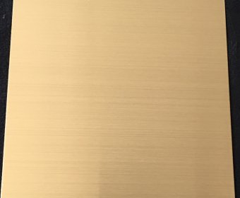 304 Gold NO.4 Stainless steel sheet